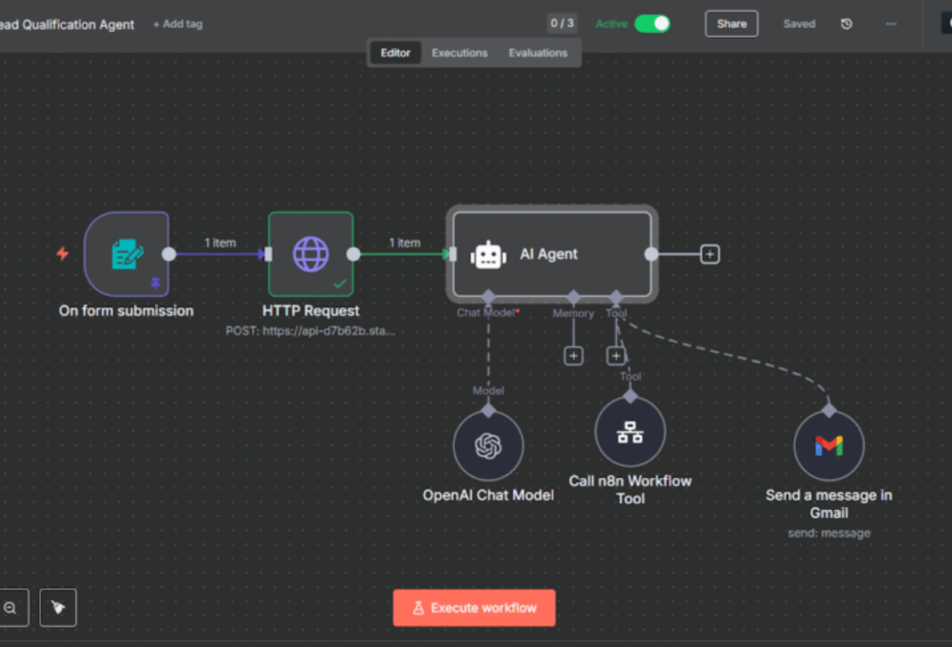 AI lead qualification — automated scoring, filtering, and qualification workflow for sales teams